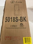Z-lite 5018S-BK Nova 2 Light Outdoor Wall Mount, 16.5" Tall, Wide. Fixed Price $189.99.