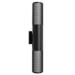 Avenue Lighting Led 24" Cylindrical Sconce, Grid Black AV2824-BLK. Fixed Price $271.00.