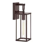 Hampton Bay 15.68" Porter Hills Dark Olde Bronze Outdoor Wall Lantern Sconce. Fixed Price $60.78.