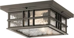 Kichler Beacon Square Outdoor Flush Mount, 2-LIGHT 150 Total Watts, Olde Bronze. Fixed Price $164.18.
