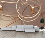 3D Metal Circle Ball K3344 Wallpaper Mural Self-adhesive Removable Sticker Kay. Fixed Price $175.49.