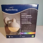 Harbor Breeze Farrell Outdoor Wall Lantern Light Safe For Beach Turtles White. Fixed Price $21.99.