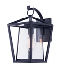 Maxim Artisan Outdoor Wall Light In Black. Fixed Price $398.00.