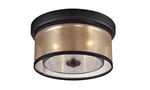 Ceiling Flush Mount Elk Lighting 57025/2. Fixed Price $145.00.