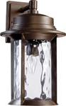 Quorum 7246-9-86 Charter 15.5" Outdoor Wall Sconce In Oiled Bronze. Fixed Price $191.00.