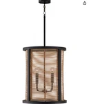 Capital Lighting Rico Foyer, Flat Black - 544041FK. Fixed Price $517.11.