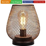 Metal Cage Led Lantern Battery Powered Cordless Accent Light With Great F.... Fixed Price $39.94.