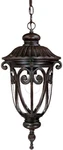 Acclaim Naples 1-LIGHT Outdoor Hanging Lantern Marbleized Mahogany. Fixed Price $293.99.