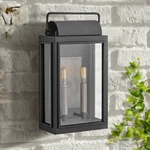Hinkley Sag Harbor 16 1/2" High Black Outdoor Wall Light. Fixed Price $449.00.