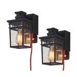 Dusk To Dawn Motion Sensor Outdoor Lights With Gfci Outlet, Etl Listed Anti-r.... Fixed Price $142.56.