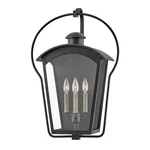 Hinkley Lighting Yale Outdoor Large Wall Sconce, Black/clear - 13303BK. Fixed Price $599.00.