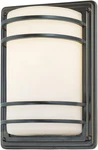 Habitat Modern Outdoor Wall Light Fixture Rubbed Bronze 11" Opal Glass Shade For. Fixed Price $111.19.