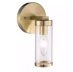 2-PK Hampton Bay Loveland 1-LIGHT Brass Indoor Wall Sconce Fixture. Fixed Price $40.00.