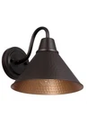 James Allan GWS13476 Montford Light 9" Tall Outdoor Wall Sconce - Bronze. Fixed Price $34.88.