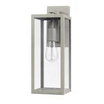 Globe Electric 44838 Bowery 1-LIGHT Outdoor Indoor Wall Sconce, Matte Grey. Fixed Price $76.91.