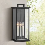 Hinkley Weymouth 22" High Rectangular Lantern Black Outdoor Wall Light. Fixed Price $424.15.