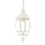 Acclaim Lighting 5056 White Chateau 1-LIGHT 17"H Outdoor Pendant. Fixed Price $78.00.
