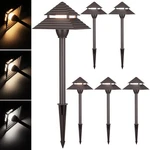 Pack 3CCT Led Pathway Lights, Low Voltage Landscape IP65, Aluminum. Fixed Price $99.99.