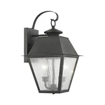Livex Lighting 2165 Charcoal Mansfield 2-LIGHT 16-1/2"H Outdoor Wall Sconce. Fixed Price $399.96.