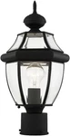 Livex Lighting Lantern 2153-04 Outdoor Post 8.5"L 8.5"W 16.5"H, Black. Fixed Price $208.82.