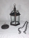 Trans Globe Lighting Outdoor Hanging Lantern Bronze Glass Pendant 4183RT. Fixed Price $35.39.