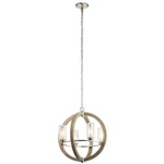 Kichler Light Outdoor Chandelier, Distressed Antique Gray - 49791DAG. Fixed Price $789.99.