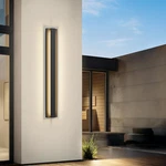 39.4" Modern Outdoor Wall Lights - 30W Led Sconce In Matte Black. Fixed Price $165.99.