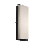 Justice Design Fusion Avalon Outdoor Sconce, Black FSN-7564W-OPAL-MBLK. Fixed Price $264.00.