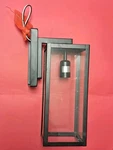 Intertek Wall Mount Light Fixture For Outdoor Use 5020159 New Open Box. Fixed Price $28.00.