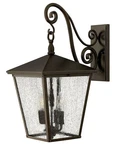 Hinkley Lighting 1435 Bronze Trellis 4-LIGHT 22-1/4"H Outdoor Wall Sconce. Fixed Price $594.15.