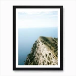 Mount Solaro Capri Art Print Framed Wall Poster Canvas Picture. Fixed Price $47.06.