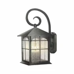 Home Decorators Brimfield 17.5 In. Aged Iron 3-LIGHT Outdoor Wall Sconce. Fixed Price $59.99.