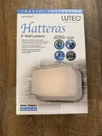 Lutec Coastal Hatteras White Outdoor Integrated Led Bulkhead Wall Lantern. Fixed Price $28.00.