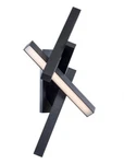 Modern Forms Chaos Wall Sconce Flush Mount Black WS-64832-BK. Fixed Price $493.25.