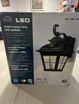 Altair AL-2163 Energy Saving Led Lantern Brushed Patina Clear Water Glass Bronze. Fixed Price $199.99.