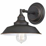 Westinghouse 6343500 Iron Hill One-light Wall Fixture, Oil Rubbed Bronze Finish. Fixed Price $47.43.