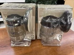 Set Of 2PRIME New Outdoor Lantern Model #T50110-5 Wall Mount Jelly Jar. Fixed Price $39.99.