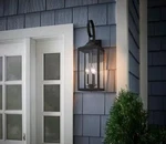 Home Decorators Havenridge 23.2" 3-LIGHT Bronze Espresso Outdoor Wall Lantern. Fixed Price $40.00.