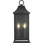 Elegant Lighting OD503W21BK Shepard 20.5 Inch Black Outdoor Wall Sconce. Fixed Price $114.00.