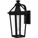 Matte Black One Light Outdoor Wall Mount From The Boulevard Collection. Fixed Price $159.99.