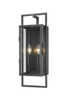 Z-lite 598M Lucian Light 22" Tall Outdoor Wall Sconce Black. Fixed Price $232.00.