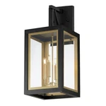 Maxim Neoclass 4 Light Outdoor Wall Mount, Black/gold/clear - 30056CLBKGLD. Fixed Price $380.80.