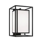 Capital Lighting Aiden 1LT 20" Outdoor Wall Lantern, Black/soft White - 953113BK. Fixed Price $144.99.