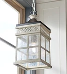 New Kichler Pendant Hanging Light Antique White & Old Bronze Finish 1163725. Fixed Price $74.95.