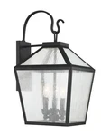 Woodstock 3 Light Outdoor Wall Lantern In Black By Savoy House 5-101-BK. Fixed Price $452.00.