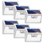 Peasur Solar Lights Outdoor Waterproof, 6PACK 140LED Bright Motion Sensor Sec.... Fixed Price $41.17.