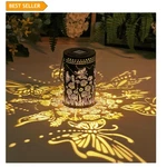 Butterfly Solar Lantern - Waterproof Metal Hanging For Outdoor Decor. Fixed Price $17.05.