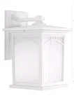 Progress Lighting Residence Outdoor Wall Lantern White W/seeded Glass Hardwired. Fixed Price $45.95.