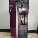 Read! Home Decorators Havenridge 3-LIGHT Espresso Bronze Outdoor Wall. Fixed Price $48.60.