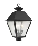 Livex Lighting 2169 Black Mansfield 3-LIGHT 20"H Outdoor Post. Fixed Price $639.96.